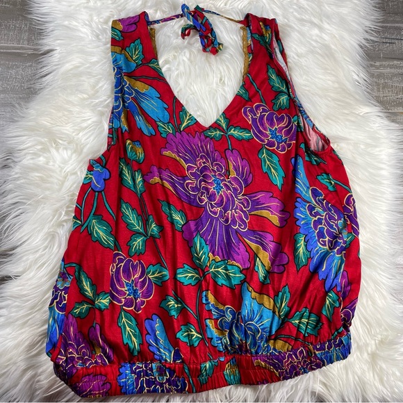 Anthropologie Tiny Rain-Scarf-Wrap Top Medium - Picture 7 of 7